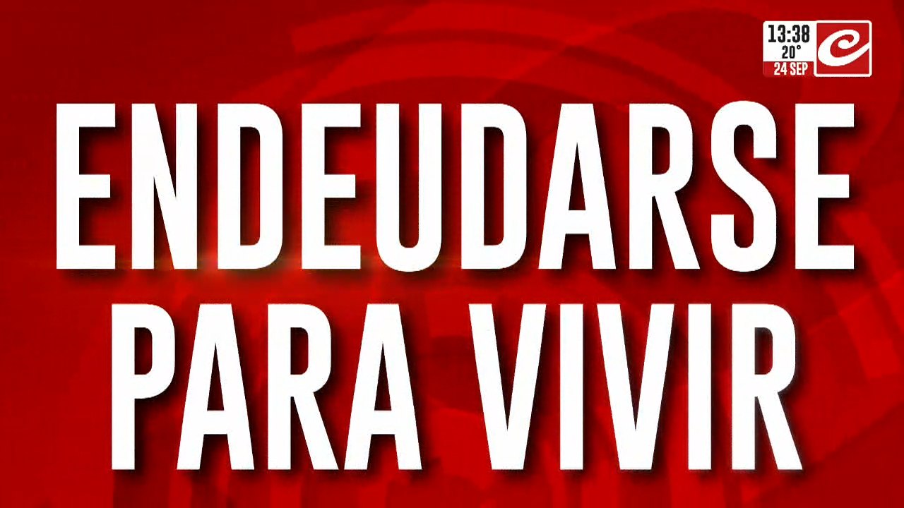 Endeudarse para vivir: "quemar" los ahorros para llegar a fin de mes