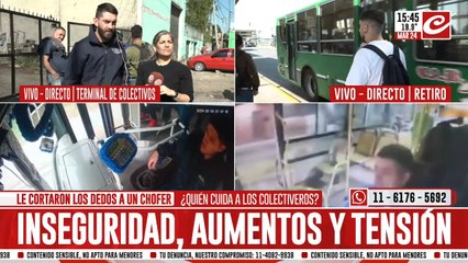 Inseguridad al extremo: ¿Cómo hace la gente para viajar en colectivo?