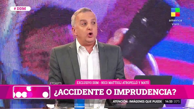 NICOLÁS, hijo de LEO MATTIOLI, atropelló y MATÓ a una ciclista