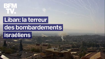 Liban: la terreur des bombardements israéliens