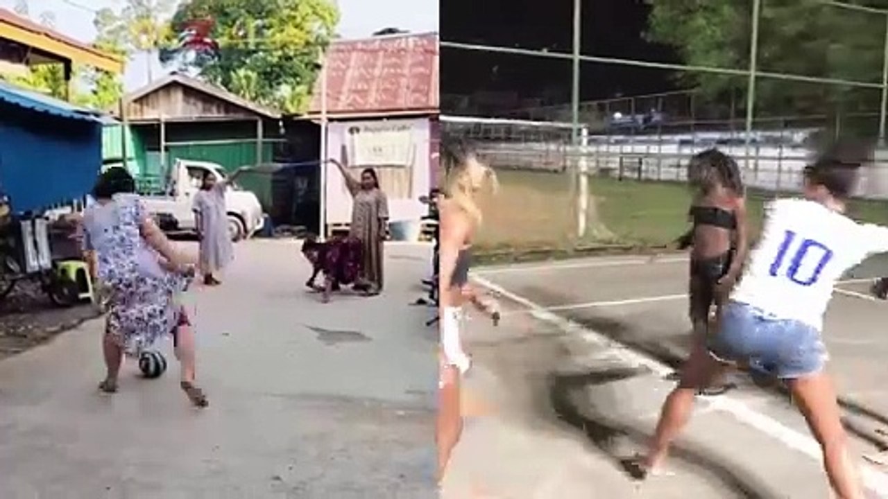 Best Funny Football by Local girls - will make you laugh
