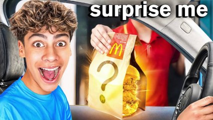 I Asked 100 Drive Thrus to "Surprise Me''