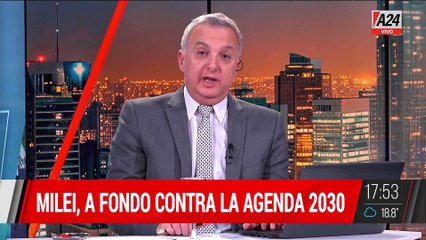 MILEI EN LA ASAMBLE DE LA ONU: A FONDO CONTRA LA AGENDA 2030