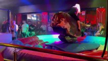 Bull Riding in Benidorm  Mechanical Bull  Benidorm Nightlife 4K