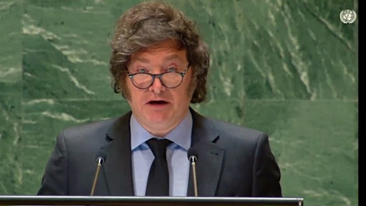 Milei: "La agenda 2030 no es otra cosa que un programa de gobierno supranacional de corte socialista"