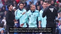 Arteta quizzed about 'streetwise' comments from last season
