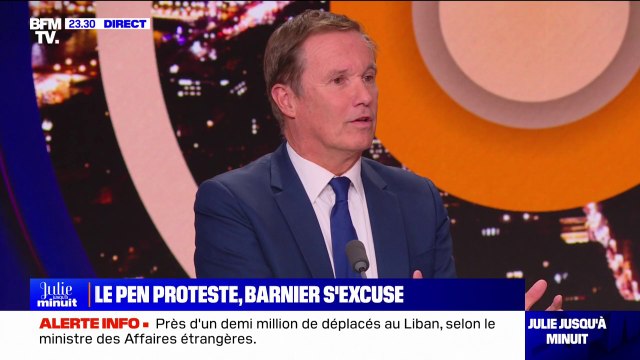 Nicolas Dupont-Aignan (Debout la France): Il faut censurer ce gouvernement tout de suite, (...) il faut même voter la destitution d'Emmanuel Macron