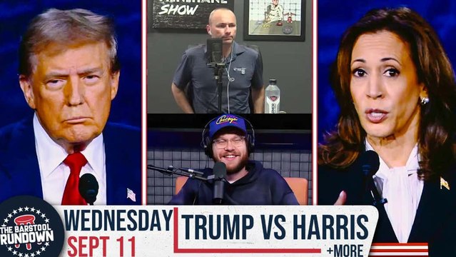 Jemele Hill Gets Trolled During Presidential Debate - September 11, 2024 - Barstool Rundown