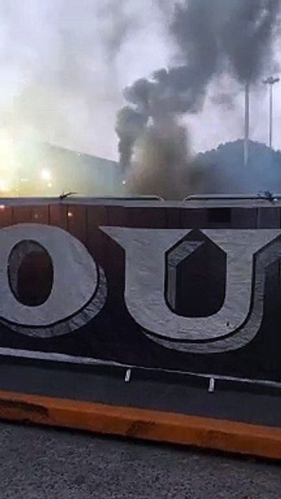 Torcedores recebem delegação do Botafogo antes de embarque para São Paulo