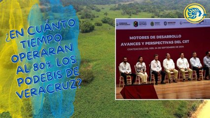 Corredor Interoceánico: ¿en cuánto tiempo operarán al 80% los Podebis de Veracruz?