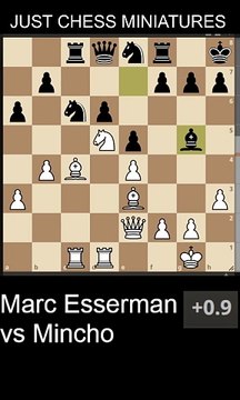 Marc Esserman wins with the Smith Morra and a lot of pins