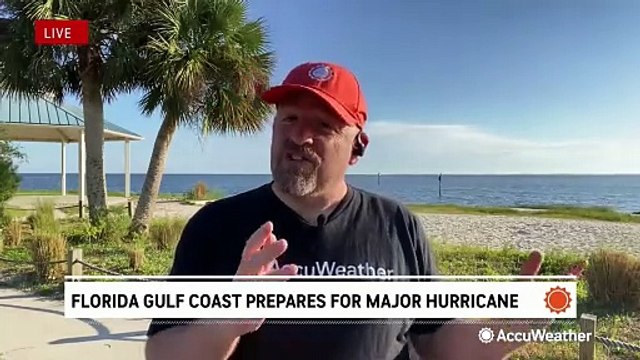 Floridians take care of last-minute preparations ahead of Helene