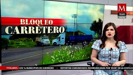 Bloquean carretera en Michoacán para exigir la aparición de un comunero desaparecido