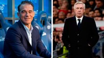 Luis García Plaza narra el 'enfrentamiento' con Carlo Ancelotti en el triunfo del Real Madrid sobre Deportivo Alavés