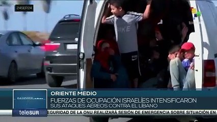 Download Video: Fuerzas de ocupación israelí intensificaron sus ataques aéreos contra el Líbano