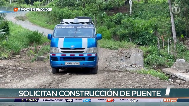 Piden construcción de puente en comunidad Las Delicias Arriba