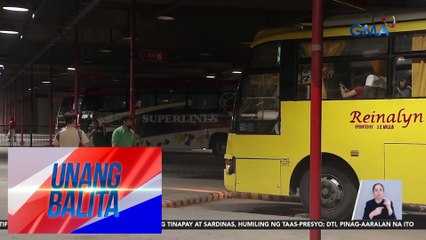 LTFRB – Public utility buses, puwede nang mag-apply ng special permit para sa Undas | Unang Balita