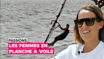 Passions : les femmes en planche à voile