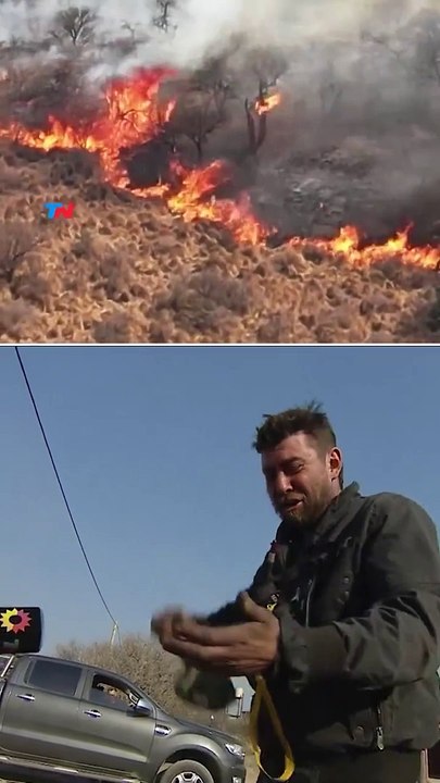 Las lágrimas de los vecinos de Córdoba por los destrozos de los incendios