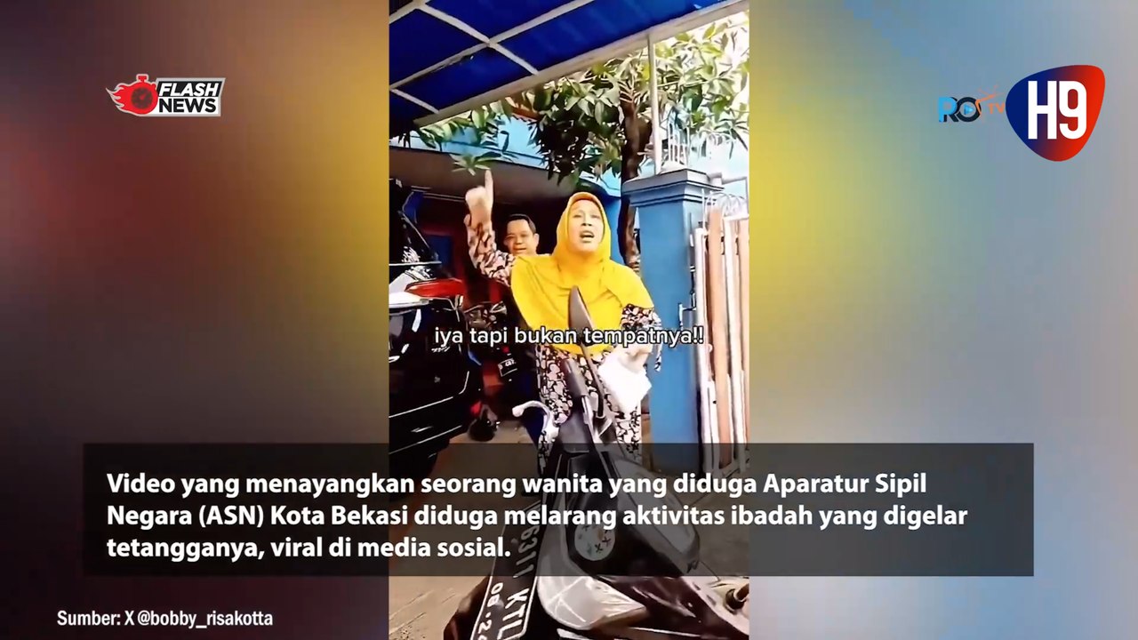 Viral ASN Berdaster Larang Tetangganya Beribadah Dirumahnya Sendiri