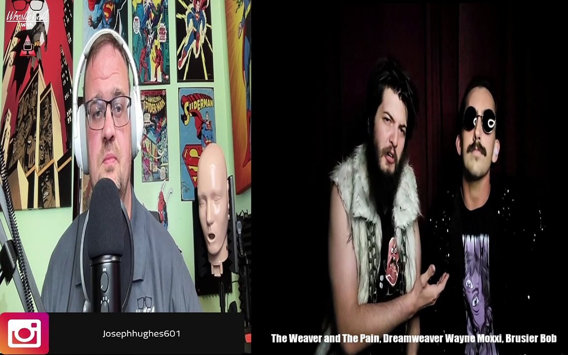 Wrestle Talk with Arabbidb3aver host The Weaver and The Pain!