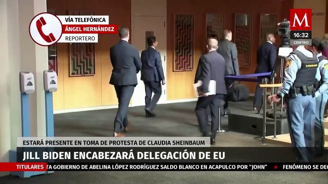 Delegación de EU encabezada por Jill Biden estará presente en la toma de protesta de Sheinbaum