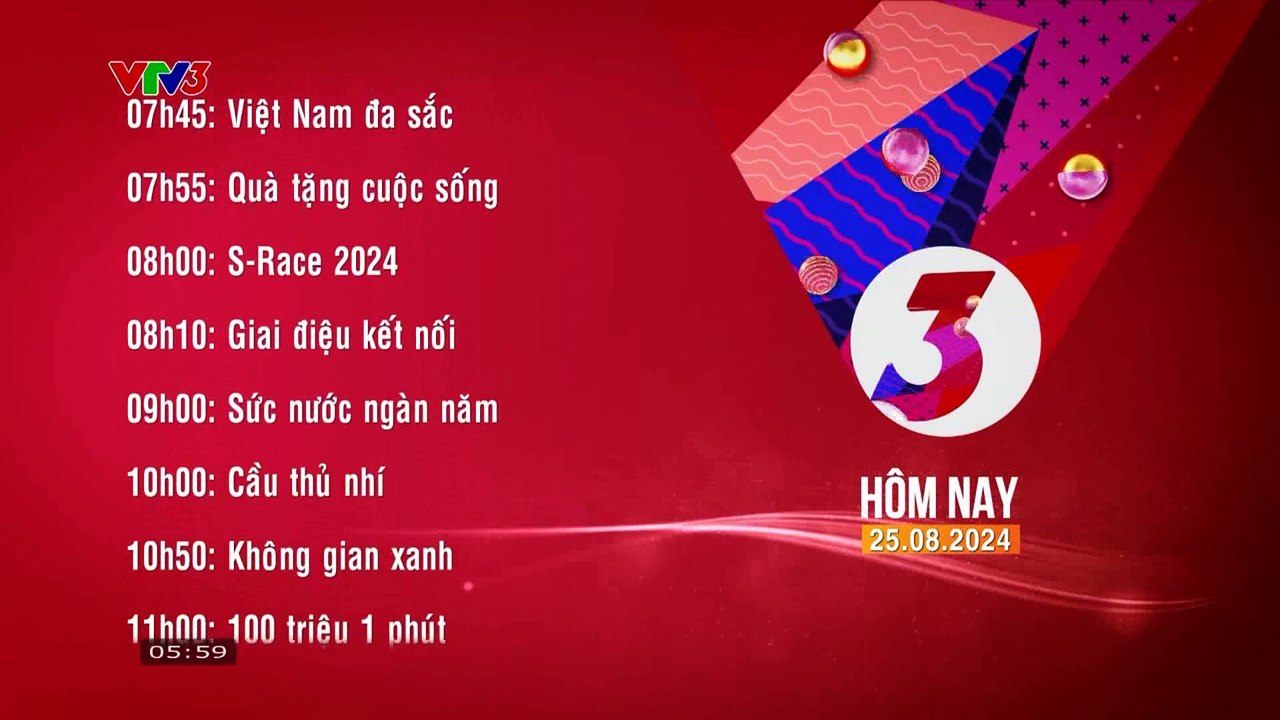 [ABU Robocon 2024 | VTV Ferroli Cup 2024] VTV3 | Today program introduction, Sports beat opening | Sunday, 25 August 2024