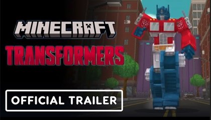Minecraft x Transformers | Collaboration DLC Trailer