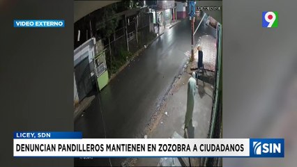 Pandilleros mantienen en zozobra en SDN| Emisión Estelar SIN