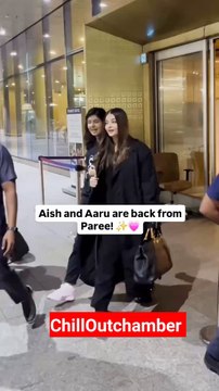 Aishwarya Rai & Aaradhya: Twinning in Black After Paris Fashion Week!