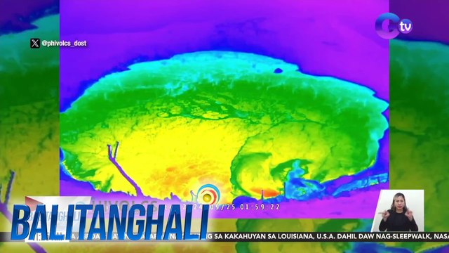PHIVOLCS - Bulkang Taal, nagkaroon ng minor phreatic eruption kaninang madaling araw | Balitanghali