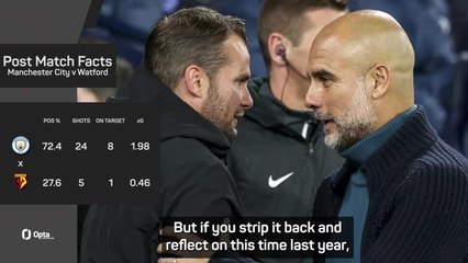 Download Video: 'An honour' to be on the touchline next to Guardiola - Cleverley