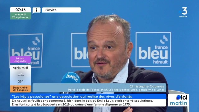 Chrisophe Caumes, fondateur des képis pescalunes