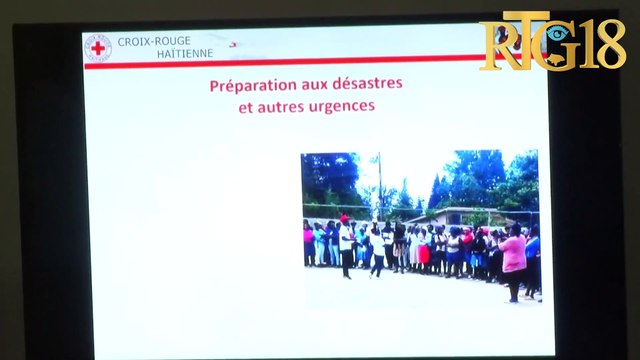 Komite entènasyonal kwa wouj ak kwa wouj ayisyèn òganize yon seyans travay sou wòl CICR ak CRH.