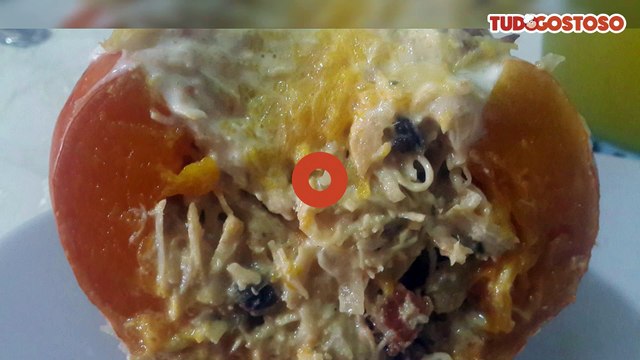 Mini abóbora moranga recheada