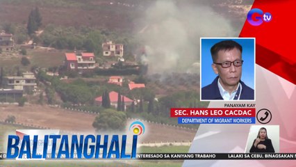 Panayam kay Sec. Hans Leo Cacdac, Dept. of Migrant Workers (September 25, 2024) | Balitanghali