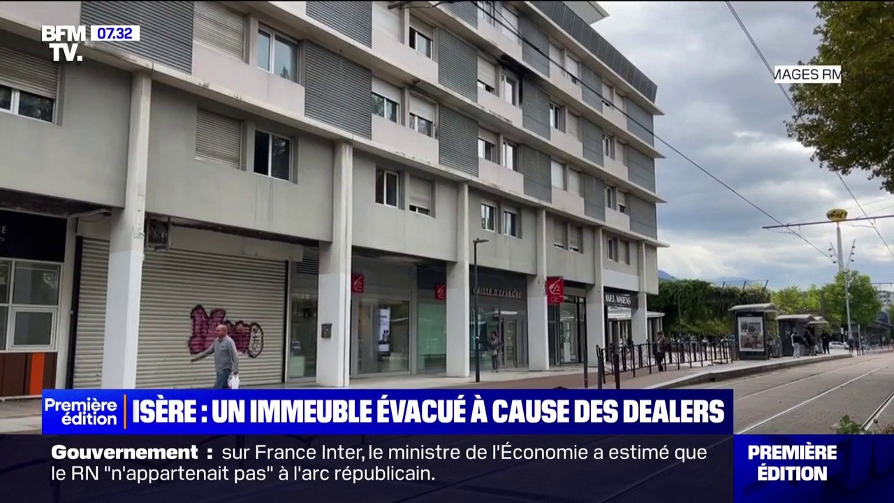 Isère: les habitants d'un immeuble d'Échirolles, l'un des principaux points de deal de la ville, évacués par la mairie