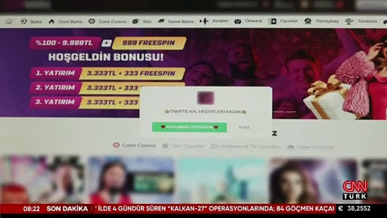 Ünlülerden yasa dışı kumar reklamı! | Video Haber