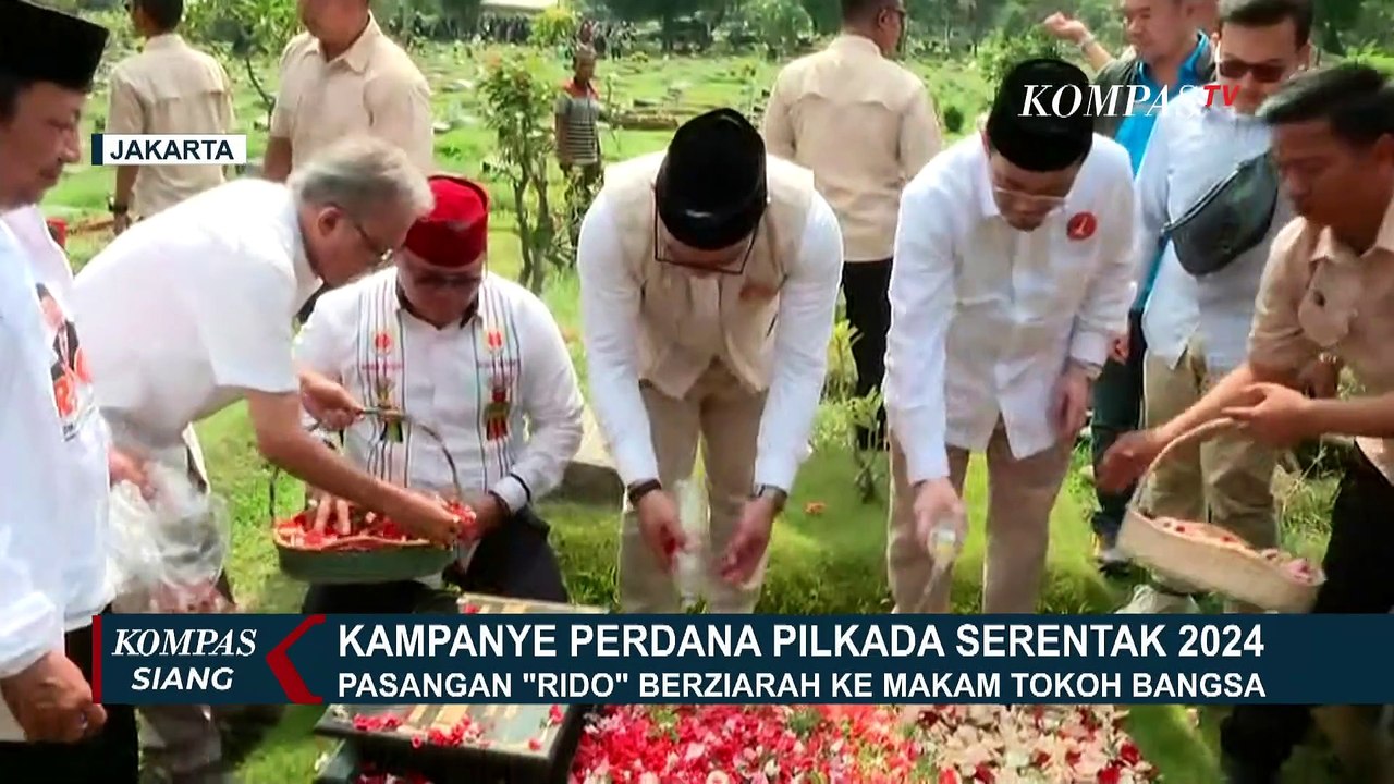 Rangkaian Agenda RK-Suswono, Dharma-Kun dan Pramono-Rano Hari Pertama Kampanye di Jakarta