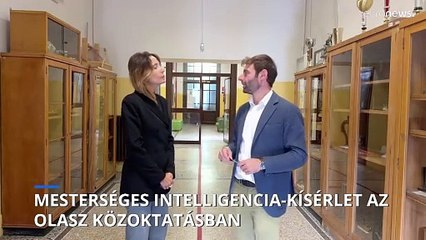 Mesterséges intelligenciával támogatott tanulással kísérleteznek az olasz középiskolákban