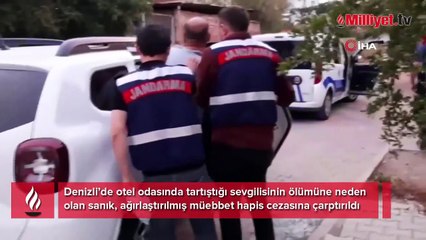 Sevgilisi öldü, kendi gözünü kaybetti: Otel odasında acımasız tuzağa müebbet