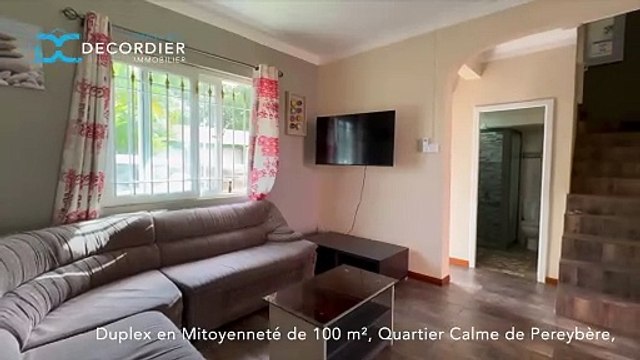 DECORDIER immobilier Mauritius MA7-1361 - Duplex à louer - Péreybère