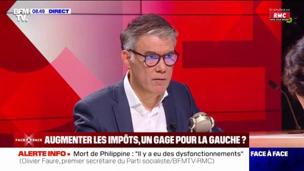 Pour Olivier Faure, "le front républicain est trahi" par le gouvernement