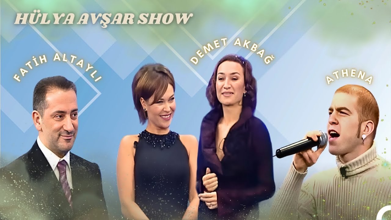 Hülya Avşar Show 5. Bölüm ¦ Konuklar; Fatih Altaylı, Athena, Demet Akbağ