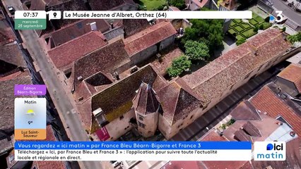 25/09/2024 - ICI Matin France Bleu Béarn Bigorre en vidéo