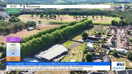 25/09/2024 - ICI Matin France Bleu Maine en vidéo