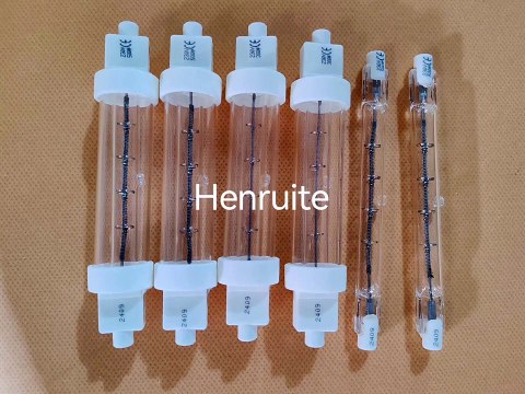 220mm 500w infrared halogen heater lamp Jacketed Low Pressure Infrared Emitters for Warming foods