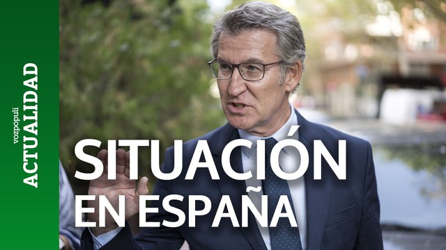 Feijóo: La situación política en España empieza a parecerse a una gran broma