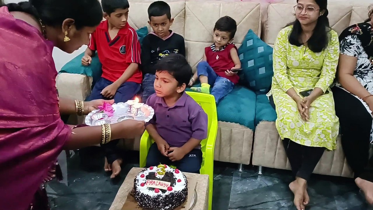 My Son Pralaksh Birthday Celebration 