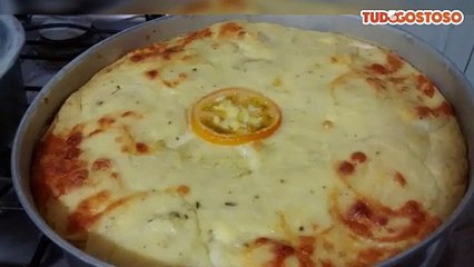 Massa para torta de arroz rápida